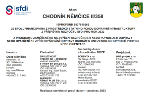 Chodník Němčice II/358