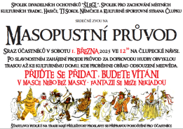 Masopustní průvod 1. 3. 2025