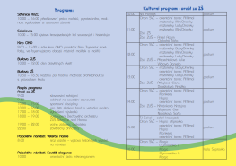 Němčická olympiáda 15. 6. 2024 - program