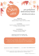 Sběr věcí pro podzimní dobročinný bazar