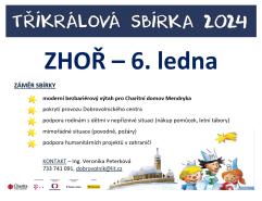 Tříkrálová sbírka 6. 1. 2024