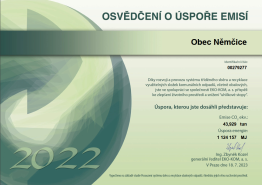 Osvědčení o úspoře emisí