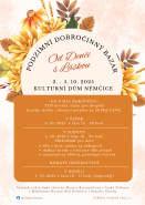Podzimní dobročinný bazar 3.- 5. 10. 2025