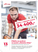 Náborový leták ADFORS Litomyšl