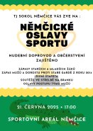 Němčické oslavy sportu 21. 6. 2025