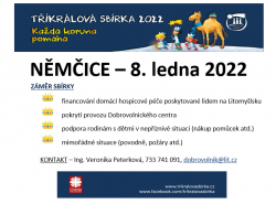Tříkrálová sbírka pro rok 2022