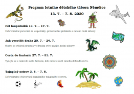 PŘÍMĚSTSKÝ TÁBOR 2020