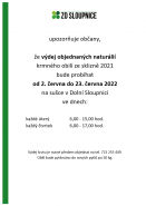 Výdej naturálií ZD Sloupnice